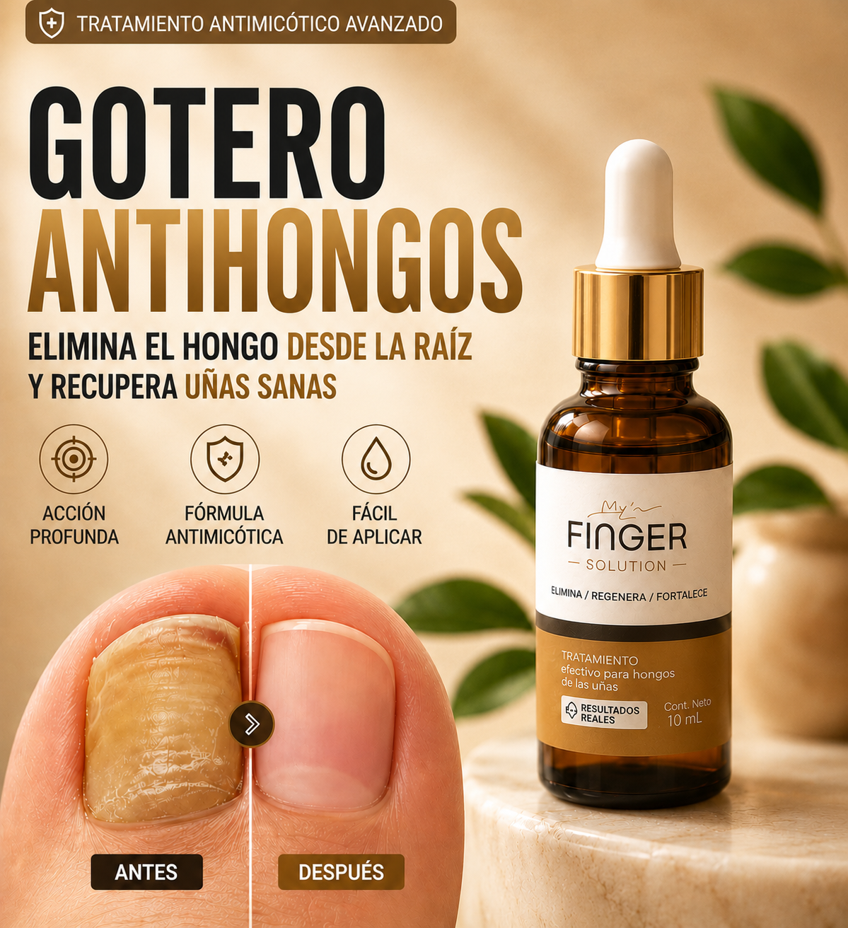 Gotero Antimicótico