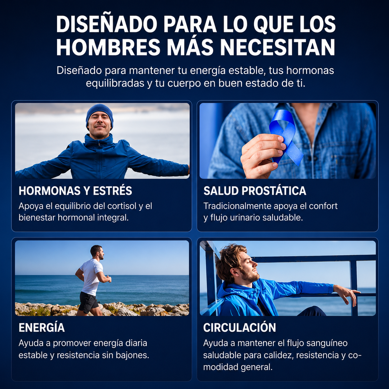 VIGORIX-NAD+ liposomal para hombres